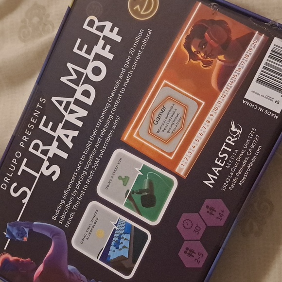 Streamer Standoff Board Game by - Blue - Picture 9 of 9